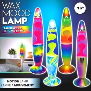 (13.5")🆕️ Wax Mood Rainbow Lava Lamp